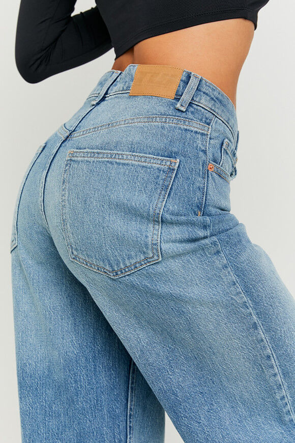 Image sur High Waist Wide Leg Jeans