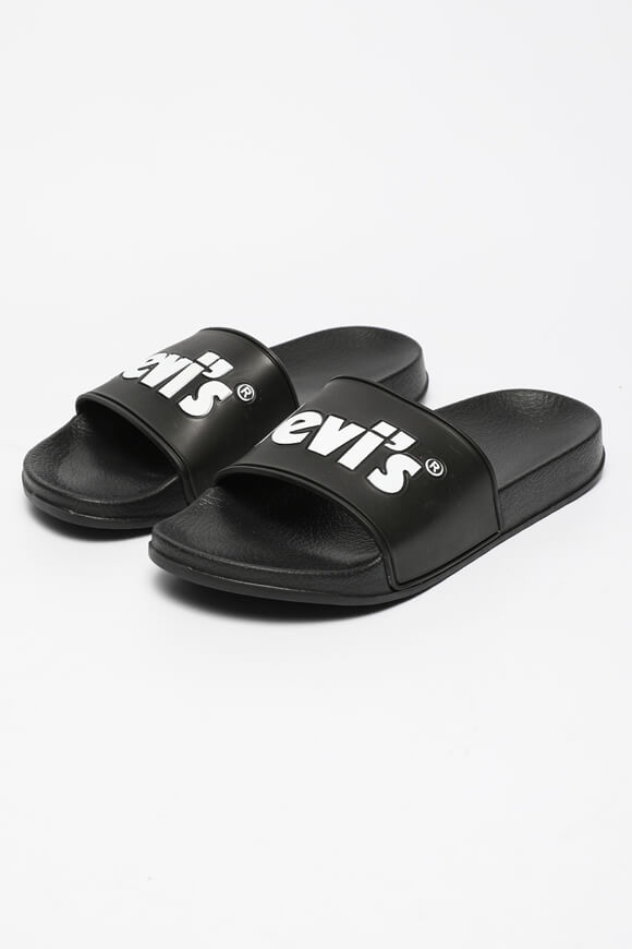 Levi's Pantoletten Schwarz
