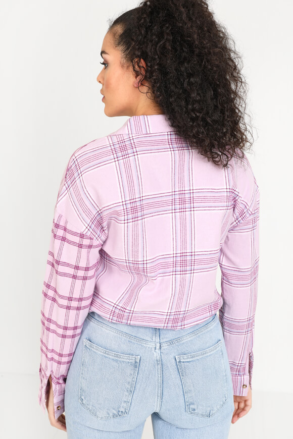 Image sur Chemise courte à carreaux