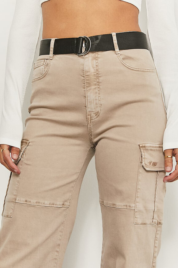 Image sur Pantalon wide leg cargo