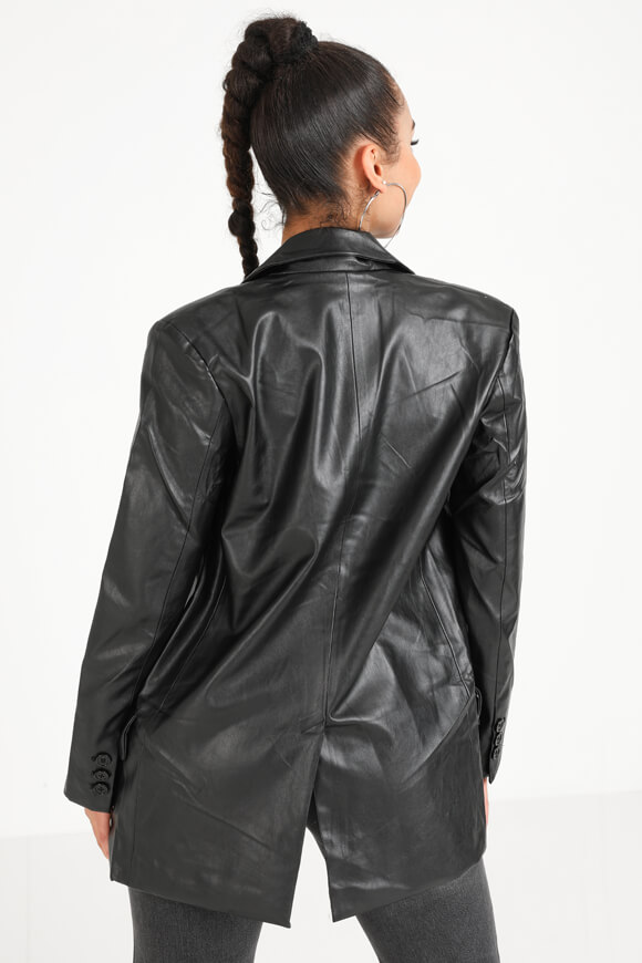 Bild von Kunstleder Blazer