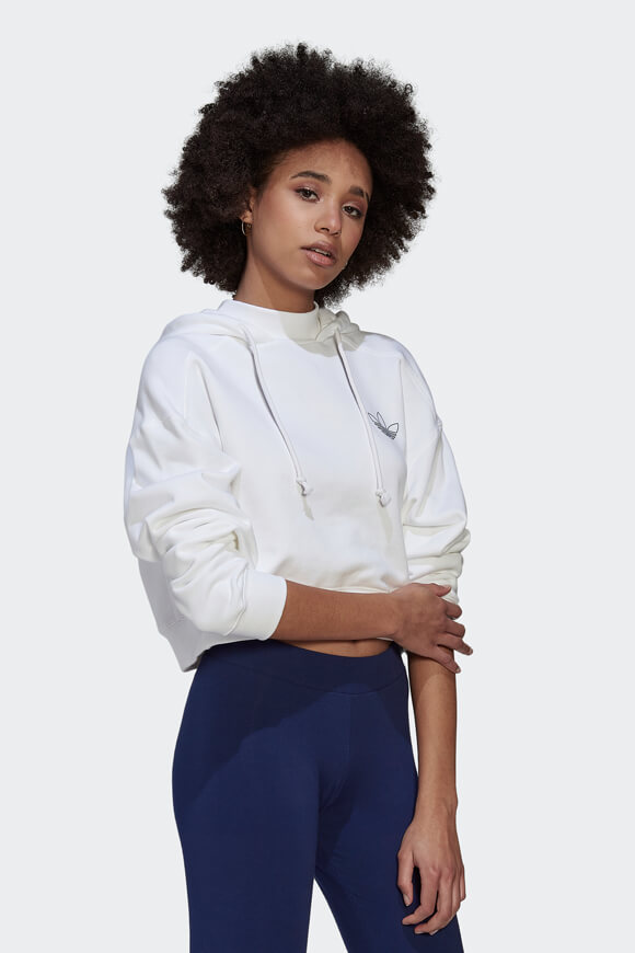 Bild von Crop Kapuzensweatshirt