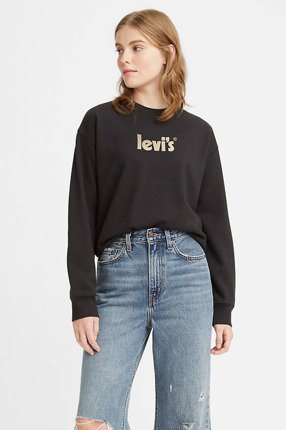 Levi's Sweatshirt Schwarz