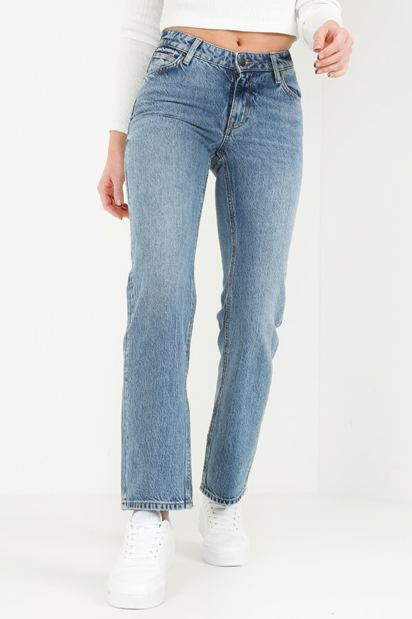 Only Straight Fit Jeans L32 Medium Blau Denim