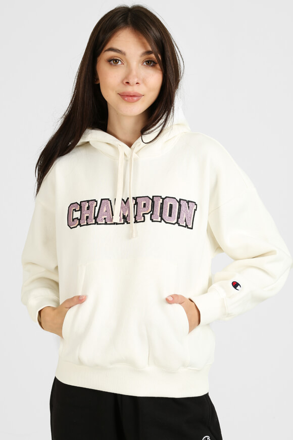 Champion Kapuzensweatshirt Offwhite