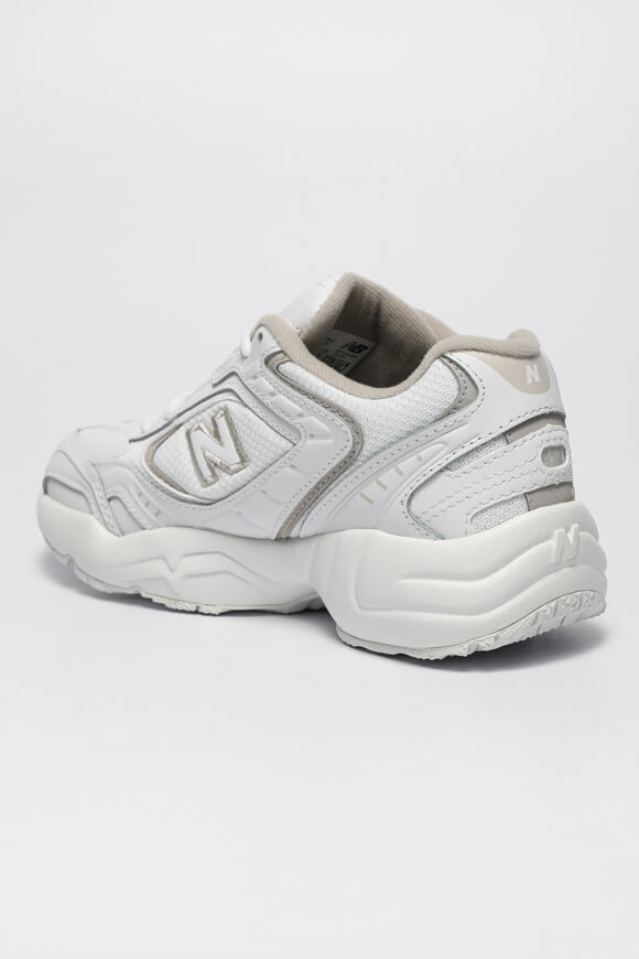 new balance 452 sneaker in weiß grau