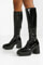 Bild von Lack Plateau Stiefel
