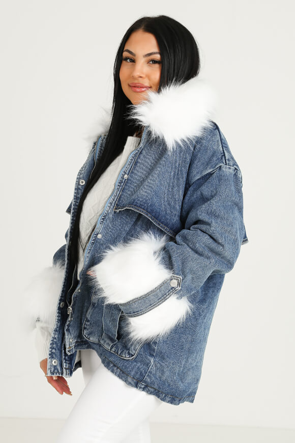 Bild von Gefütterte Jeansjacke