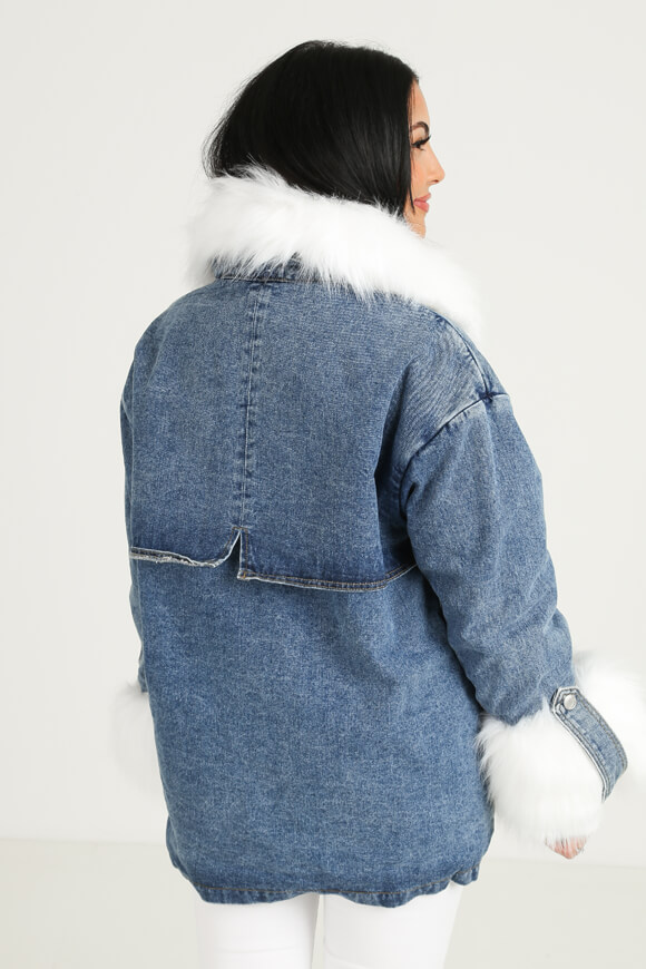 Bild von Gefütterte Jeansjacke
