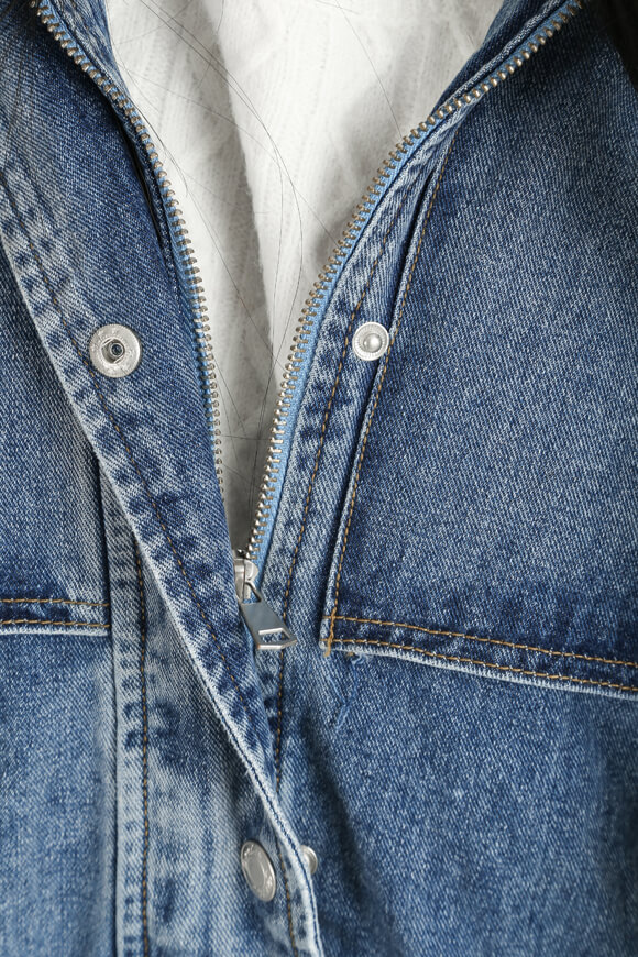 Bild von Gefütterte Jeansjacke