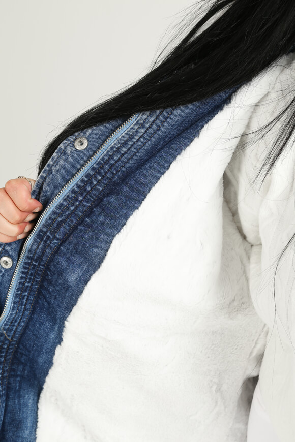 Bild von Gefütterte Jeansjacke