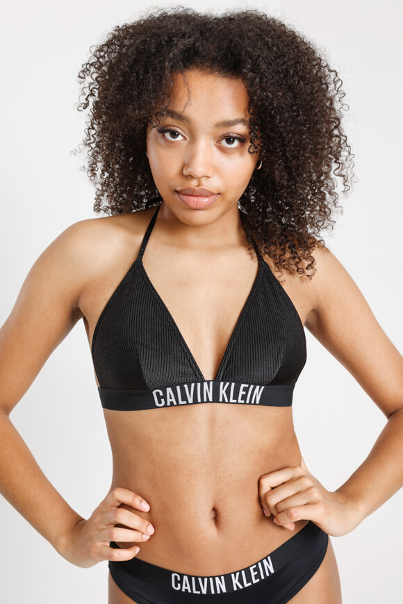 Calvin Klein Swimwear Bikini-Oberteil Schwarz