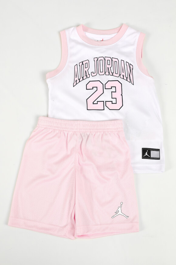Jordan Air Kids-Set White + Pink Foam