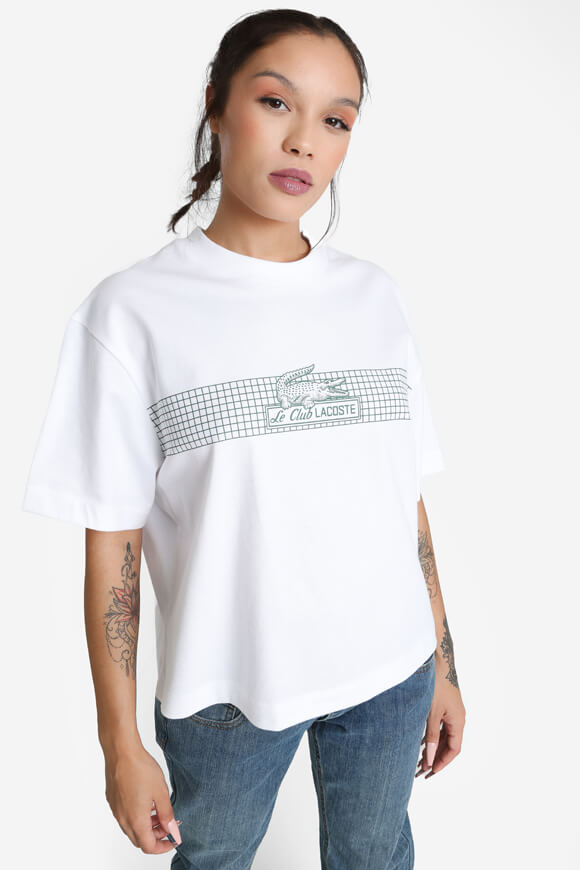 Lacoste T-Shirt Weiss