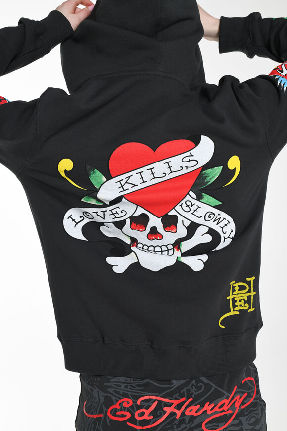 Image sur Sweat zippé à capuchon