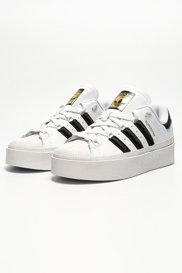 Adidas Originals Superstar Bonega Plateau Sneaker Weiss + Schwarz CE8827
