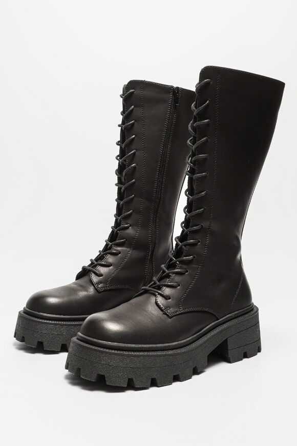 Bild von Plateau Schnürstiefel