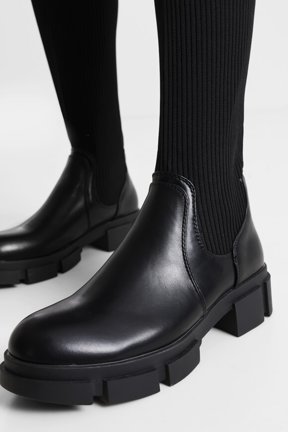 Bild von Sock Overknee Stiefel