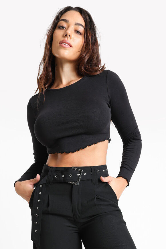 Bild von Crop Langarmshirt