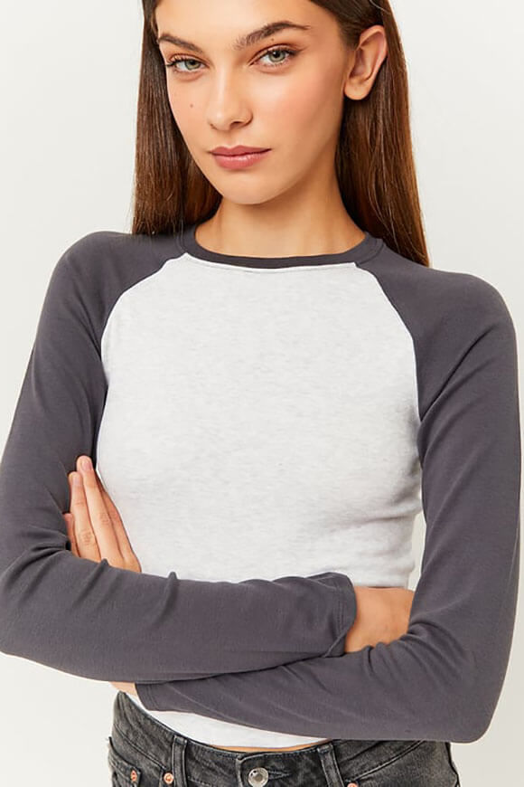 Bild von Crop Langarmshirt