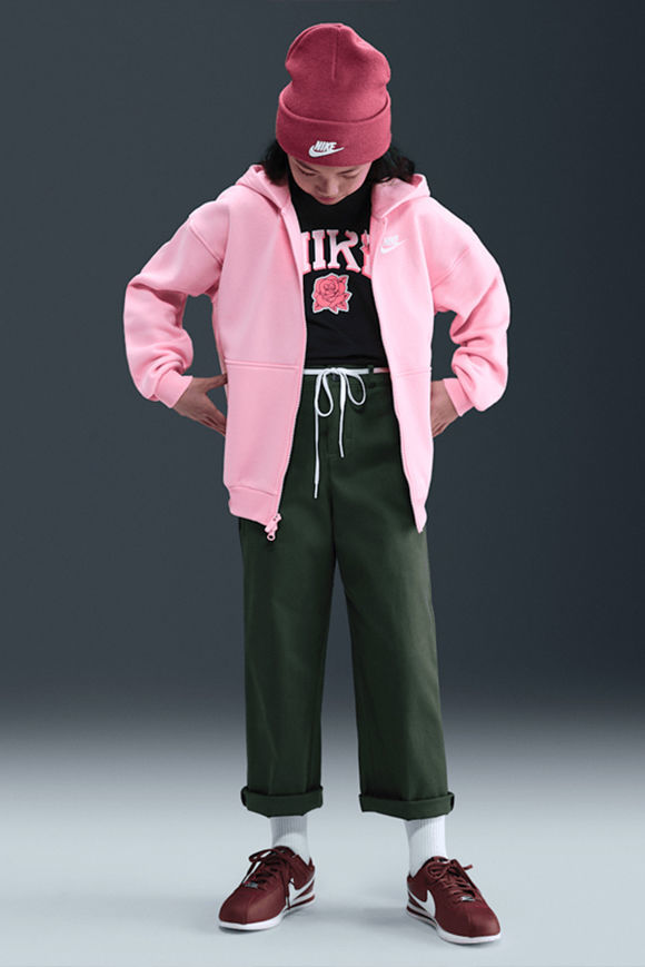 Image sur Sportswear Club Fleece Kapuzensweatjacke