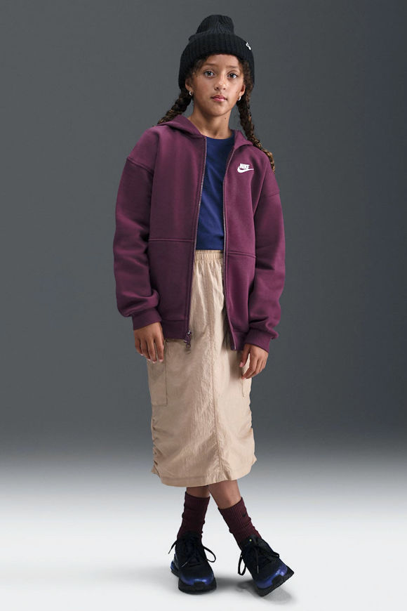 Bild von Sportswear Club Fleece Kapuzensweatjacke