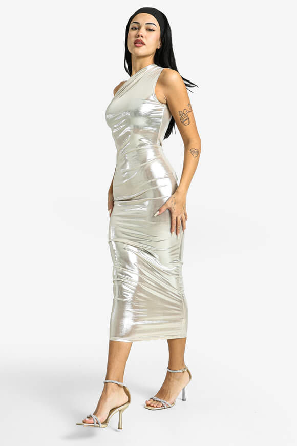 Bild von Metallic One Shoulder Kleid