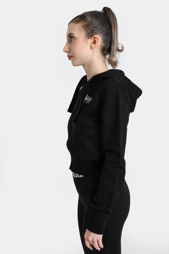 Bild von Crop Kapuzensweatjacke