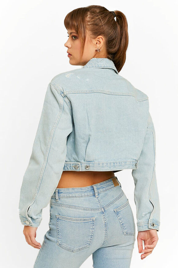 Bild von Crop Jeansjacke