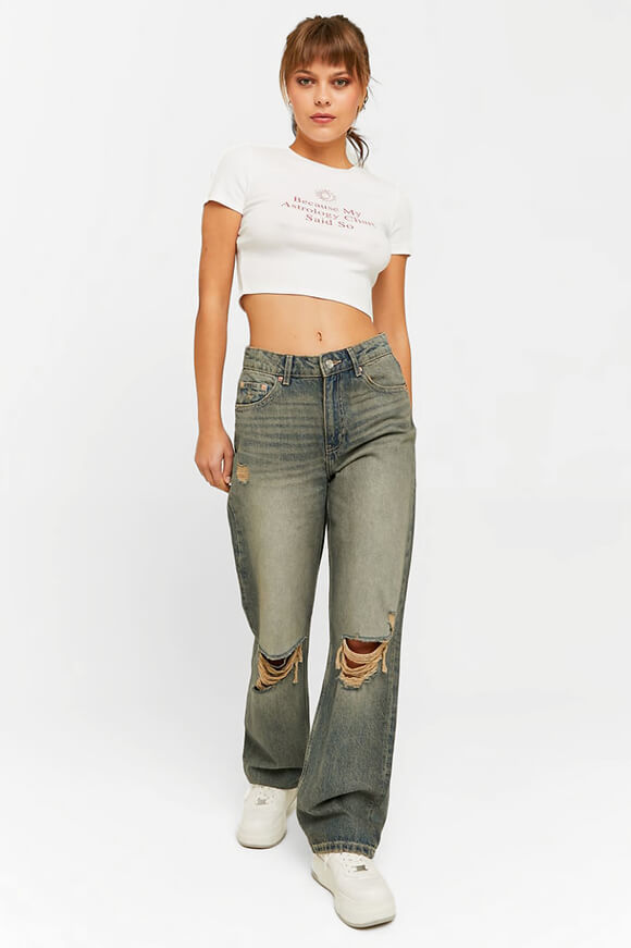 Image sur Straight Leg Jeans