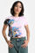 Image de Vibrant Dragon Crop T-Shirt