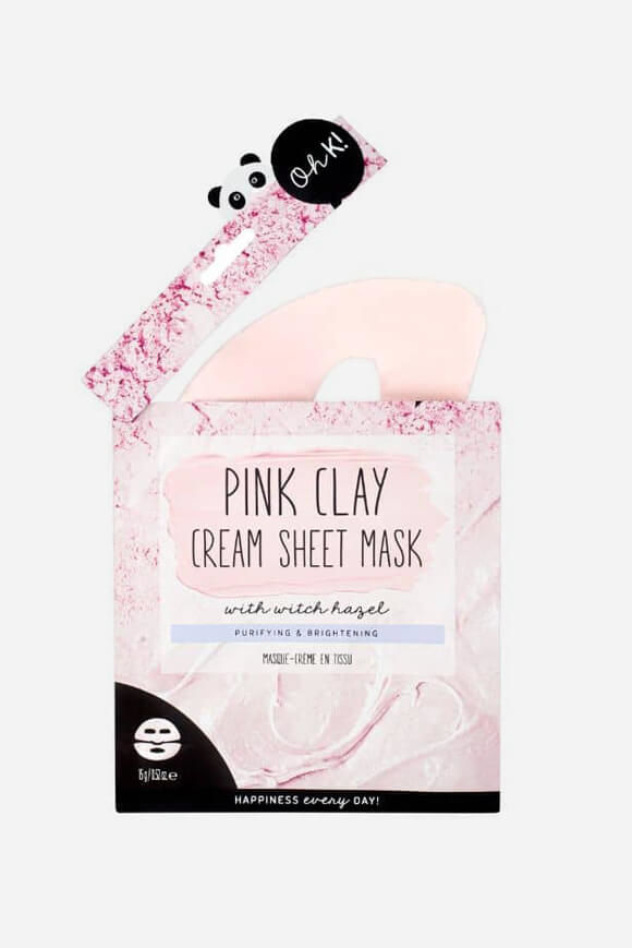 Bild von Pink Clay Gesichtsmaske