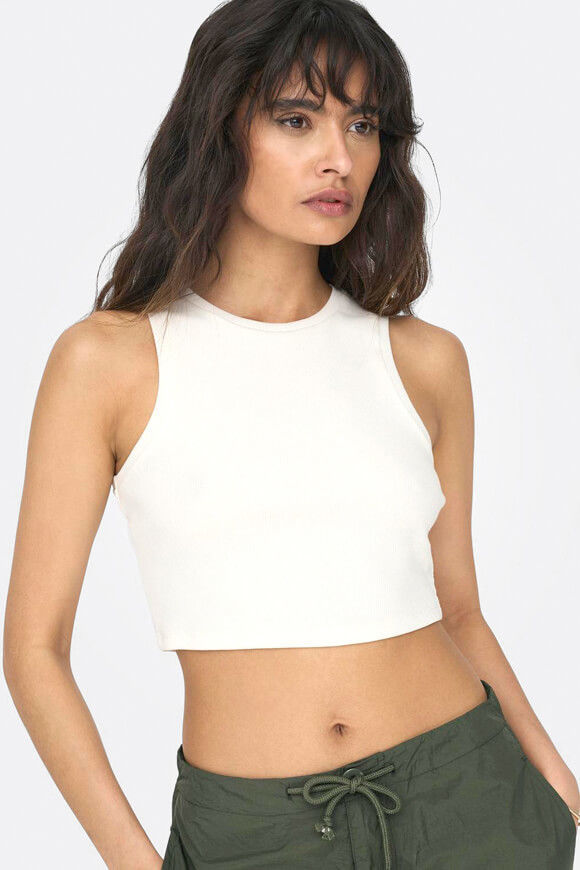 Bild von Vilma Geripptes Crop Tanktop