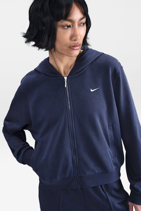 Image sur Chill Terry sweat ample zippé à capuchon