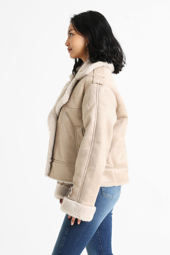 Bild von Ylva Shearling Jacke