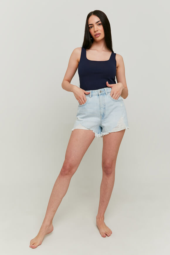 Image sur Short en jean mom fit