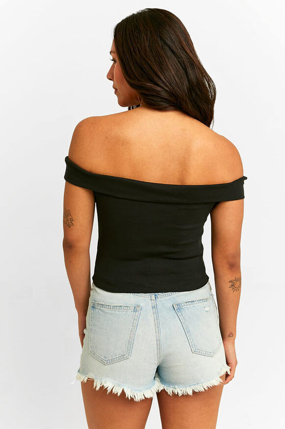 Bild von Off Shoulder Crop Top