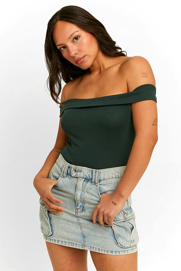 Bild von Off Shoulder Crop Top