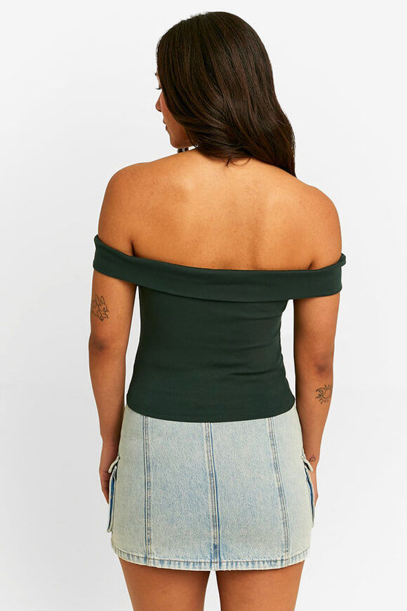 Bild von Off Shoulder Crop Top