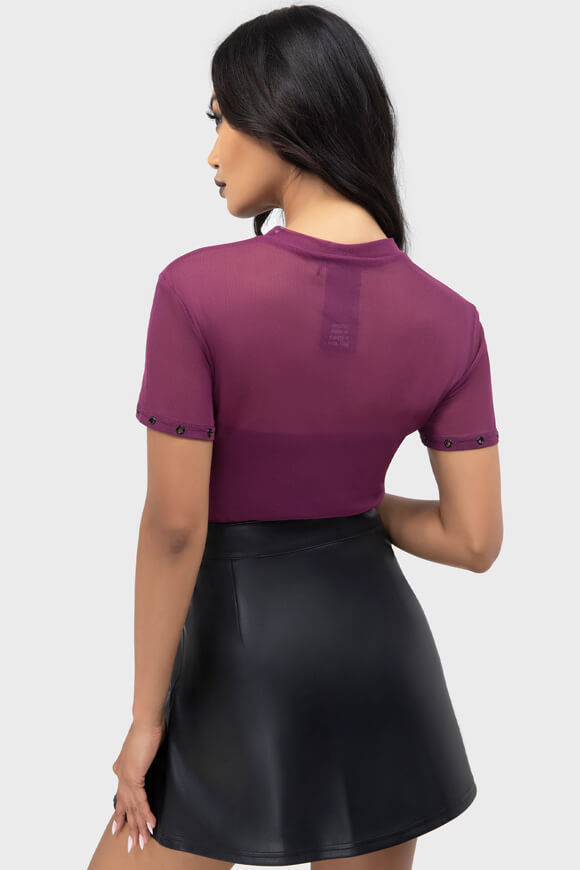 Bild von Mesh Crop T-Shirt