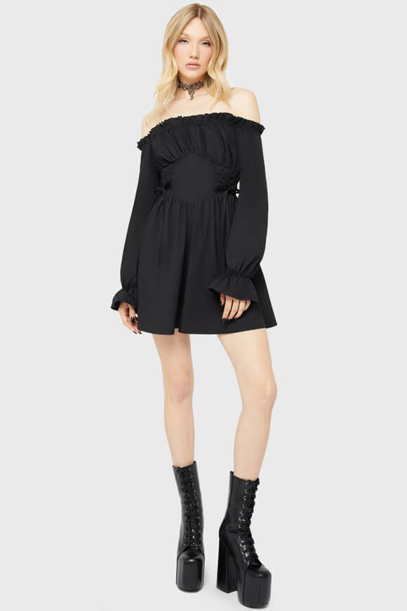 Bild von Off Shoulder Minikleid