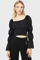 Image de Basilika Gesmoktes Crop Langarmshirt