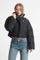 Bild von Matte Crop Pufferjacke