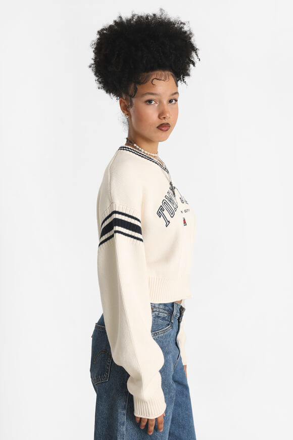 Image sur Varsity pull court en tricot