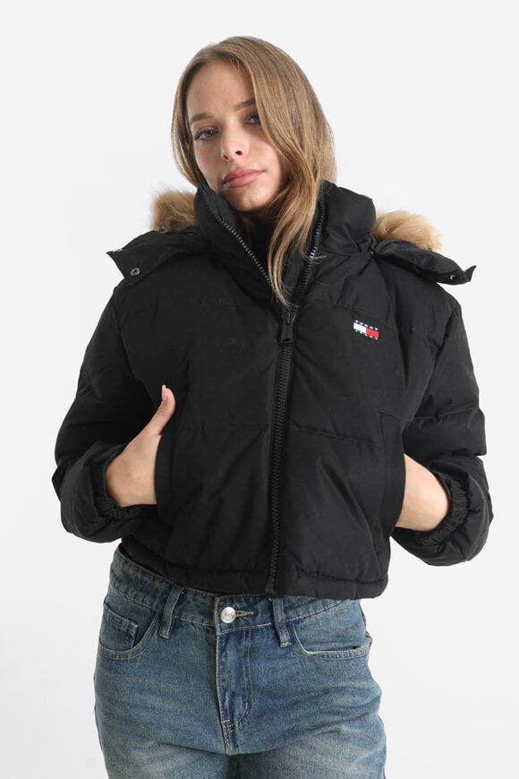 Bild von Crop Puffer Daunenjacke