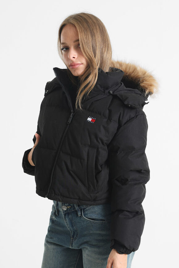 Bild von Crop Puffer Daunenjacke