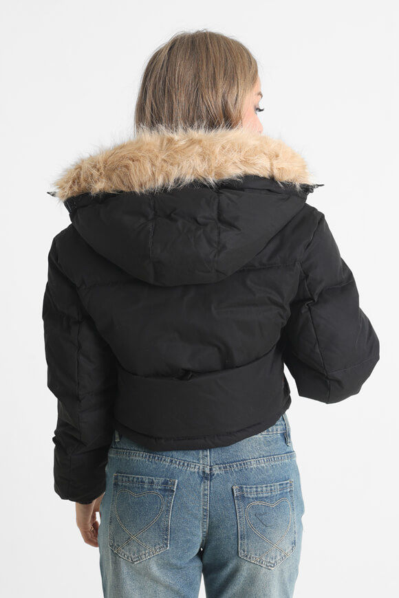 Bild von Crop Puffer Daunenjacke