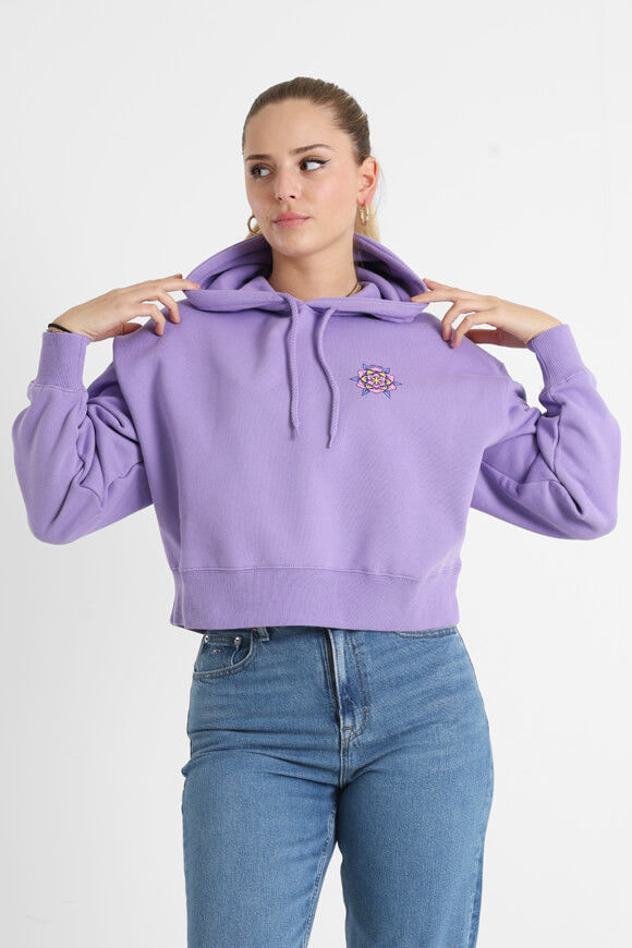 Bild von Heart Crop Kapuzensweatshirt