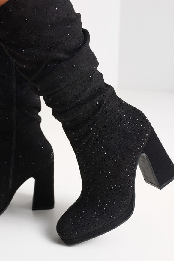 Bild von Stiefelette mit Strass