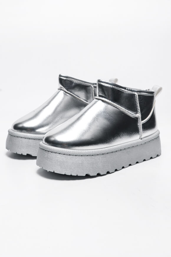 Bild von Metallic Plateau Stiefelette